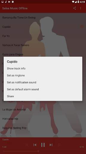 Salsa Music Offline for relax and lessons 2020 screenshot 2