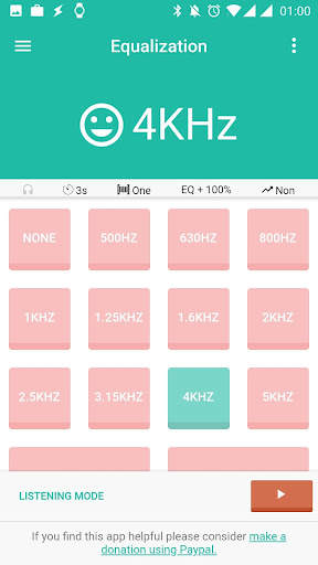 Audio Training EQ and Feedback screenshot 7