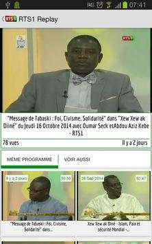 RTS1 Senegal Replay screenshot 3