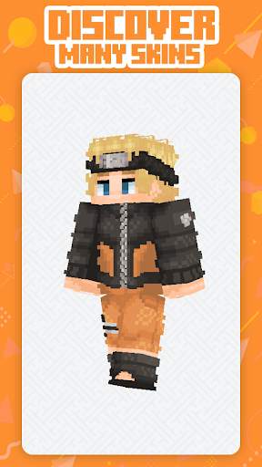 Male Anime Skin Minecraft screenshot 1