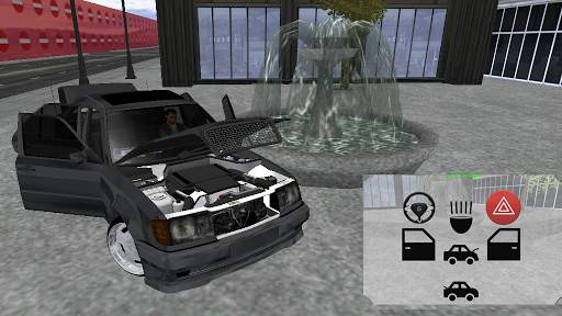 Benz E500 Driving Simulator screenshot 2