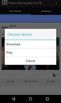 Video Downloader for FB screenshot 2