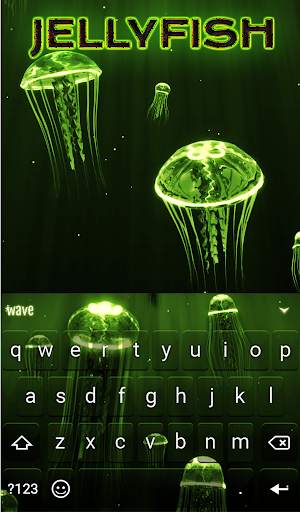 Jellyfish Animated Keyboard    स्क्रीनशॉट 2