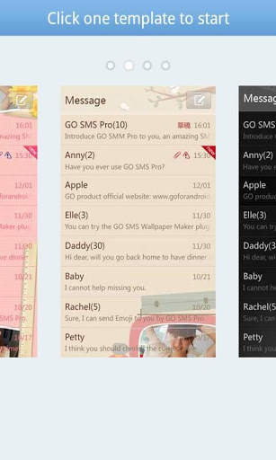 GO SMS Pro Theme Maker plug-in स्क्रीनशॉट 2