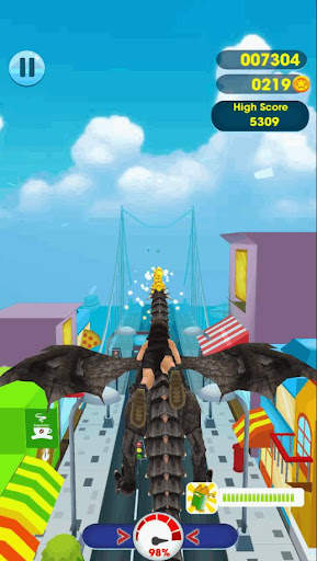 Subway Dragon Princess Rush 3 تصوير الشاشة