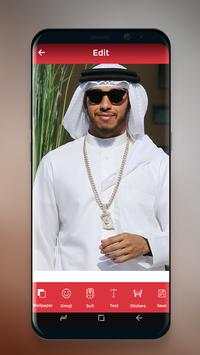 Arab Man Photo Suit Editor screenshot 1