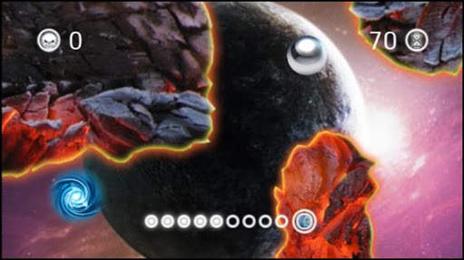Angry Ball - Lost in Space screenshot 2
