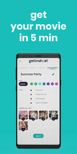 Getinshoot - Video collect & automated editing screenshot 7