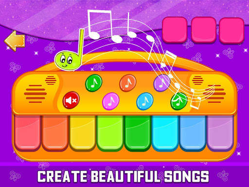 Little Piano Drums and Music Instruments with Song screenshot 3