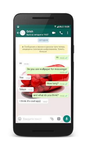 Wallpapers for Messenger screenshot 2