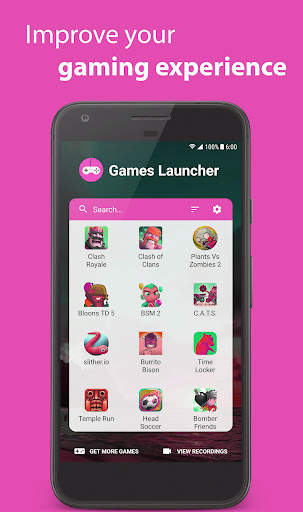 Games Launcher & Booster 4x Faster screenshot 1