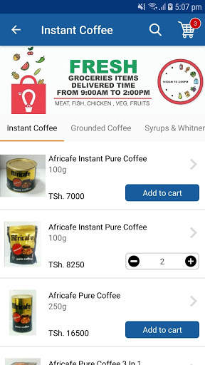 Go Shop - Supermarket for online shopping screenshot 2