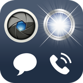 Flash on Call and SMS icon