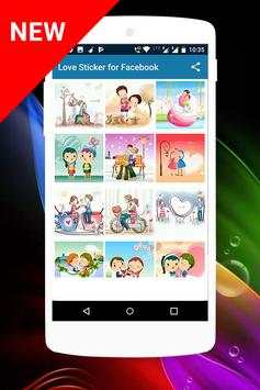 Love Stickers  for Facebook screenshot 3