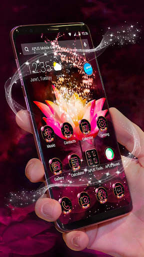 APUS Launcher Lotus Theme screenshot 3