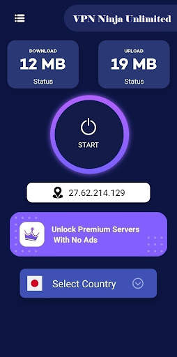 VPN Ninja - Secure & Fast VPN screenshot 1