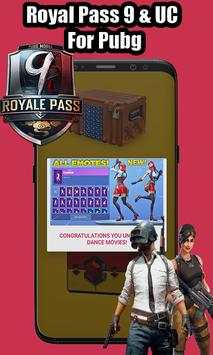 Win Royal Pass 9 & UC For Pubg screenshot 7