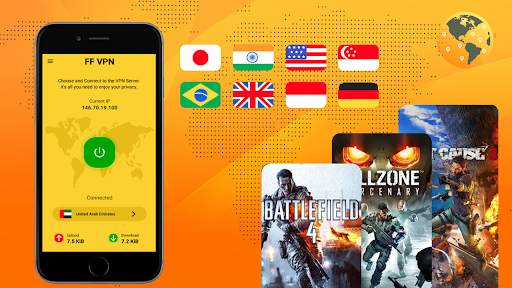 FF VPN: Low Ping VPN Gaming screenshot 3