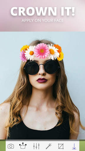 Flower Crown Photo Editor screenshot 1