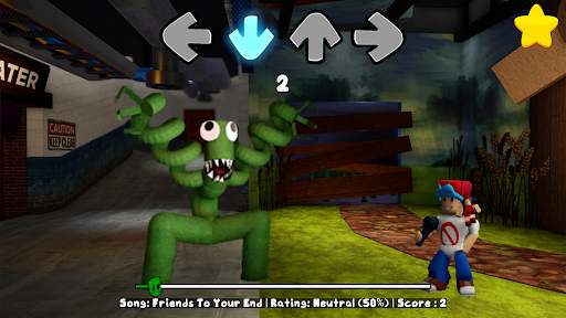 Rainbow Friends FNF Mod screenshot 6