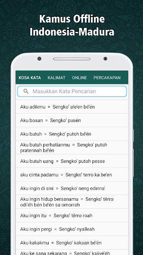 Kamus Madura screenshot 1