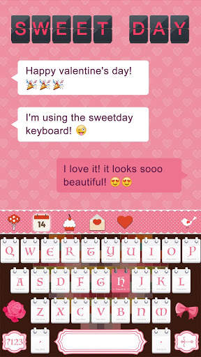 Sweet Day Keyboard screenshot 2