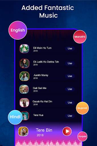 MV Video Status Master- Slideshow Maker With Music screenshot 4