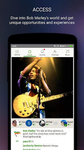 Bob Marley Official Music screenshot 2