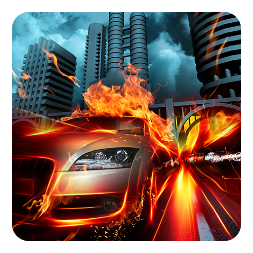 Cars on fire Live Wallpaper icon