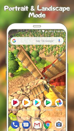Cartoon Village - Live Wallpaper screenshot 5