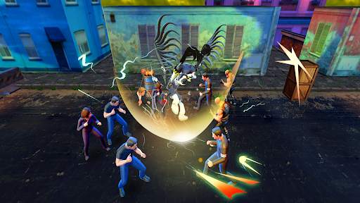 Murder Drones Fight Game 3D screenshot 4