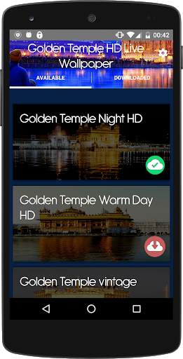 Golden Temple Live Wallpaper screenshot 7
