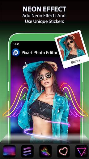 Pixart Photo Editor: Photo Preset, Blur Background screenshot 2