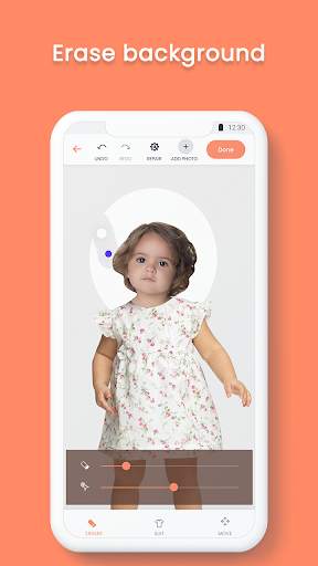 Baby Girl Photo Suit Studio screenshot 3