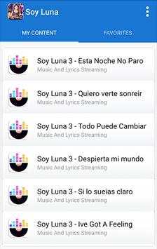 Top Hits Soy Luna - Music Lyrics screenshot 1