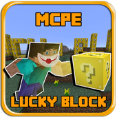 Lucky Block Mod for MCPE 2017 icon