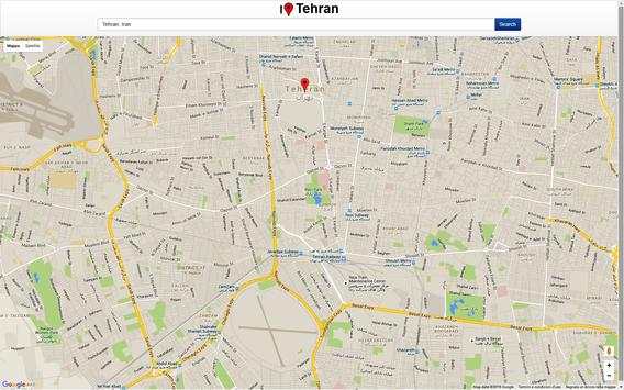 Tehran Map screenshot 4