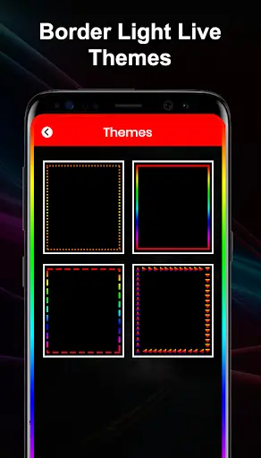 Magic Edge Video Live Wallpaper -Border Edge Light screenshot 4