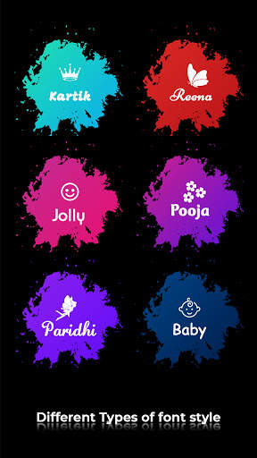 Name Shadow Art Wallpaper : Name Art Photo Editor screenshot 8