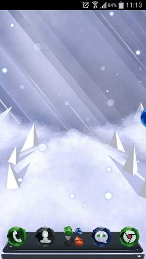 Next Ice World 3D Theme screenshot 6