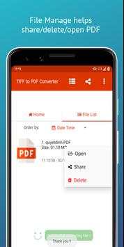 Multi Tiff to PDF Converter скриншот 3