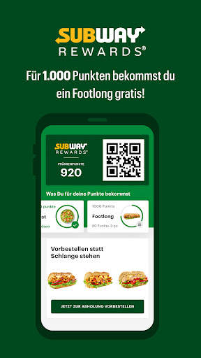 Subway® - Official App screenshot 1