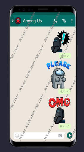 WAStickerApps Among Us - Funny Sticker Among Us screenshot 3