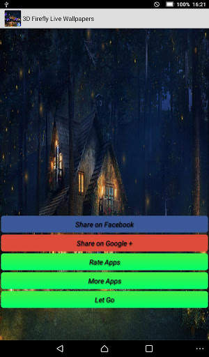 Firefly Live Wallpaper - Screen Lock, Sensor, Auto screenshot 2