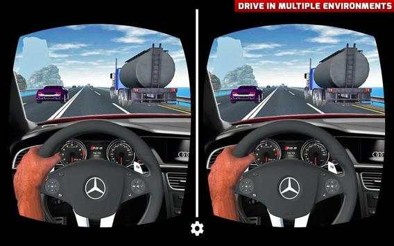 VR crazy car traffic racing screenshot 7