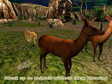 Angry Cheetah Attack Sim 3D screenshot 10