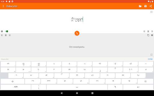 Balinese Script Transliteratio screenshot 20