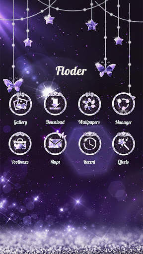 Diamond Lover Go Launcher Theme screenshot 1