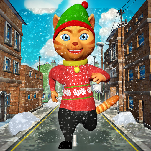 Leo Cat Ice Run - Frozen City icon