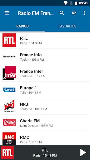 Radio FM France скриншот 1